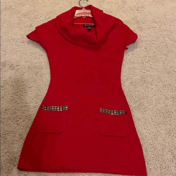 INC Sweater Size Medium in Red. - Picture 1 of 6